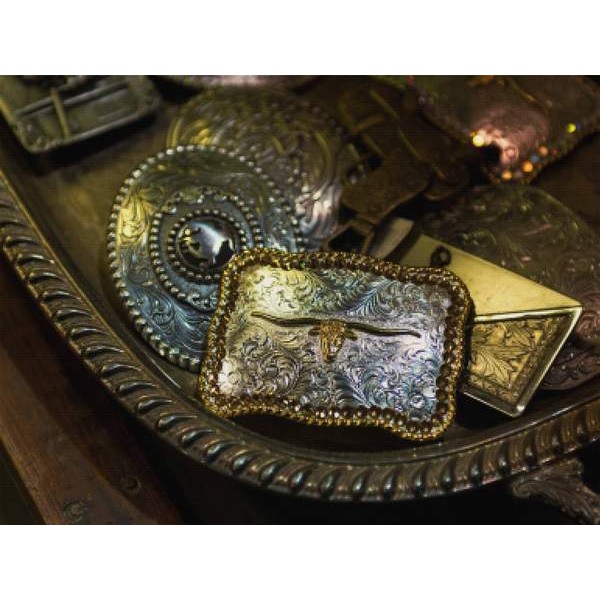 Longhorn Belt Buckle